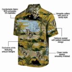 ucf-knights-palm-horizon-gold-hawaiian-shirt-best-selling