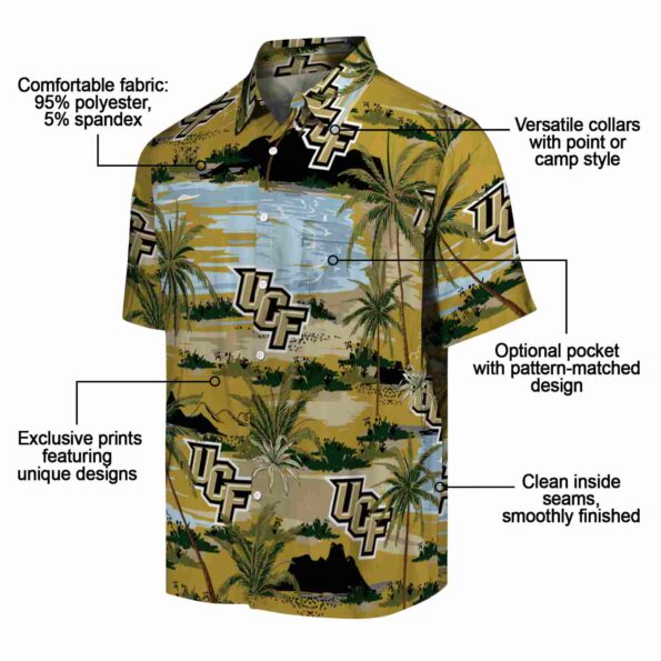 ucf-knights-palm-horizon-gold-hawaiian-shirt-new-arrival ucf knights palm horizon gold hawaiian shirt new arrival