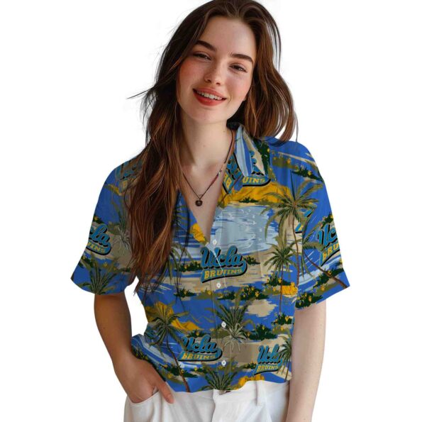 ucla-bruins-palm-horizon-blue-hawaiian-shirt-latest-model ucla bruins palm horizon blue hawaiian shirt latest model