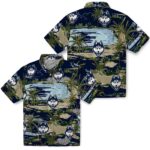 uconn-huskies-palm-horizon-blue-hawaiian-shirt-best-selling