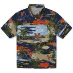 Virginia Cavaliers Hawaiian Shirt - Palm Horizon Blue 1 virginia-cavaliers-palm-horizon-blue-hawaiian-shirt-best-selling