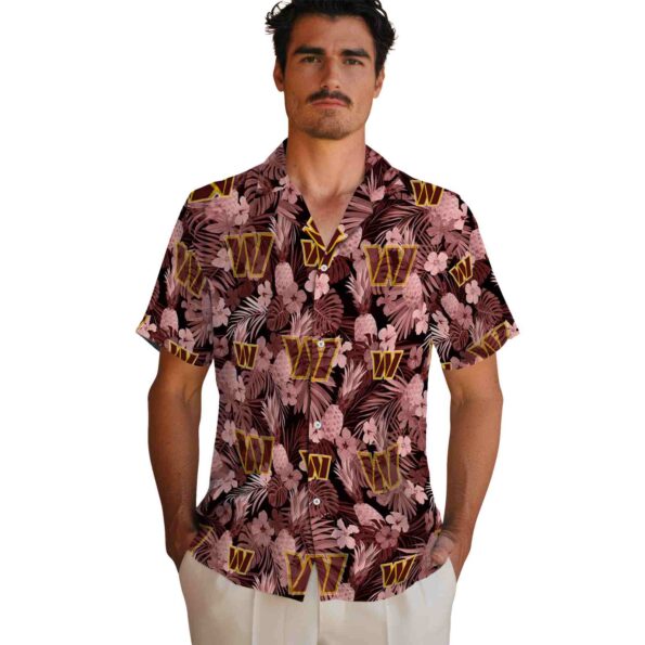 washington-commanders-floral-pineapple-burgundy-hawaiian-shirt-fashion-forward washington commanders floral pineapple burgundy hawaiian shirt fashion forward