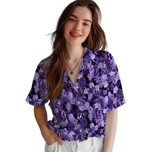 washington-huskies-floral-pineapple-purple-hawaiian-shirt-latest-model washington huskies floral pineapple purple hawaiian shirt latest model
