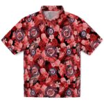 Washington Nationals Hawaiian Shirt - Floral Pineapple Red 1 washington-nationals-floral-pineapple-red-hawaiian-shirt-best-selling