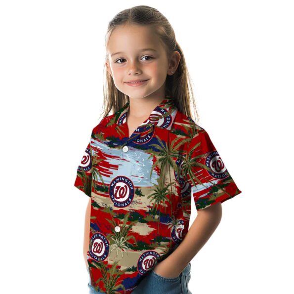 washington-nationals-palm-horizon-red-hawaiian-shirt-premium-grade washington nationals palm horizon red hawaiian shirt premium grade