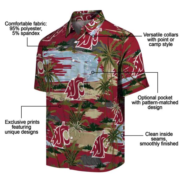 washington-state-cougars-palm-horizon-crimson-hawaiian-shirt-new-arrival washington state cougars palm horizon crimson hawaiian shirt new arrival