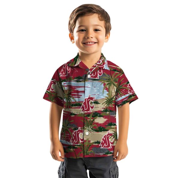 washington-state-cougars-palm-horizon-crimson-hawaiian-shirt-top-rated washington state cougars palm horizon crimson hawaiian shirt top rated