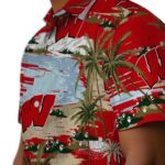 wisconsin-badgers-palm-horizon-red-hawaiian-shirt-best-selling