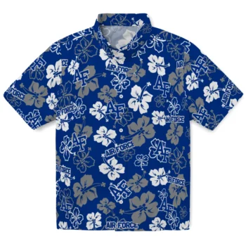 Air Force Falcons Hawaiian Shirt - Tropical Floral Pattern