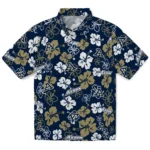 Akron Zips Hawaiian Shirt - Tropical Floral Pattern 1 akron-zips-hawaiian-shirt-hibiscus-flower-design-best-selling.webp