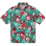 Alabama Crimson Tide Hawaiian Shirt - Customized Hibiscus Blossoms Crimson 1 Alabama Crimson Tide Hawaiian Shirt Customized Hibiscus Blossoms Crimson Best Selling
