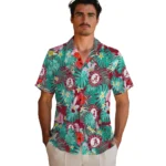 Alabama Crimson Tide Hawaiian Shirt Customized Hibiscus Blossoms Crimson Best Selling