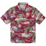 Alabama Crimson Tide Hawaiian Shirt - Tropical Palms 1 alabama-crimson-tide-hawaiian-shirt-hawaii-island-best-selling.webp