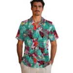 Arizona Cardinals Hawaiian Shirt Personalized Hibiscus Blossoms Red Best Selling