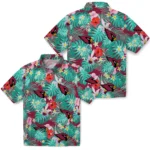 Arizona Cardinals Hawaiian Shirt Personalized Hibiscus Blossoms Red Best Selling