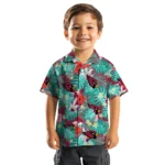 Arizona Cardinals Hawaiian Shirt Personalized Hibiscus Blossoms Red Best Selling
