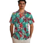 Arizona Diamondbacks Hawaiian Shirt Customized Hibiscus Blossoms Red Best Selling