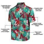 Arizona Diamondbacks Hawaiian Shirt Customized Hibiscus Blossoms Red Best Selling