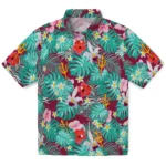 Arizona State Sun Devils Hawaiian Shirt - Personalized Hibiscus Blossoms Maroon 1 Arizona State Sun Devils Hawaiian Shirt Personalized Hibiscus Blossoms Maroon Best Selling