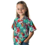 Arizona State Sun Devils Hawaiian Shirt Personalized Hibiscus Blossoms Maroon Best Selling