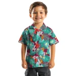 Arizona State Sun Devils Hawaiian Shirt Personalized Hibiscus Blossoms Maroon Best Selling