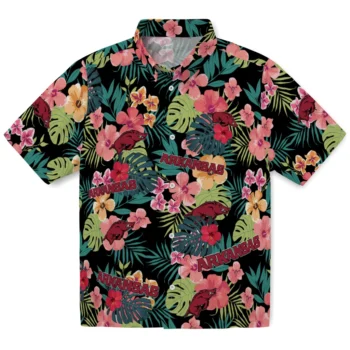 Arkansas Razorbacks Hawaiian Shirt Custom Hibiscus Paradise Best Selling