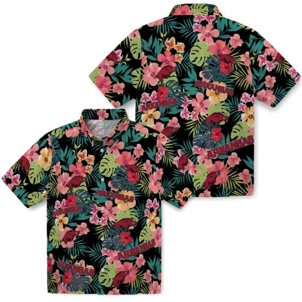Arkansas Razorbacks Hawaiian Shirt Custom Hibiscus Paradise High Quality Arkansas Razorbacks Hawaiian Shirt Custom Hibiscus Paradise High Quality