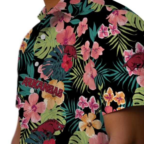 Arkansas Razorbacks Hawaiian Shirt Custom Hibiscus Paradise Trendy Arkansas Razorbacks Hawaiian Shirt Custom Hibiscus Paradise Trendy