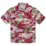 Arkansas Razorbacks Hawaiian Shirt - Tropical Palms 1 arkansas-razorbacks-hawaiian-shirt-hawaii-island-best-selling.webp