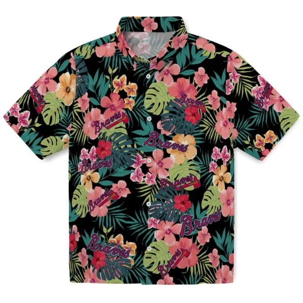 Atlanta Braves Hawaiian Shirt Customized Hibiscus Paradise Best Selling Atlanta Braves Hawaiian Shirt Customized Hibiscus Paradise Best Selling