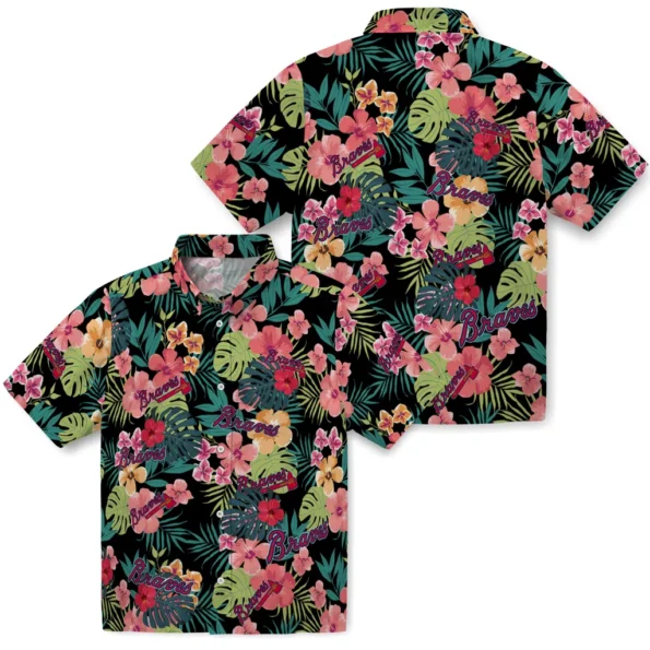 Atlanta Braves Hawaiian Shirt Customized Hibiscus Paradise High Quality Atlanta Braves Hawaiian Shirt Customized Hibiscus Paradise High Quality