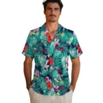 Atlanta Braves Hawaiian Shirt Personalized Hibiscus Blossoms Navy Best Selling