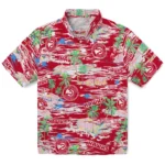 Atlanta Hawks Hawaiian Shirt - Tropical Palms 1 atlanta-hawks-hawaiian-shirt-hawaii-island-best-selling.webp