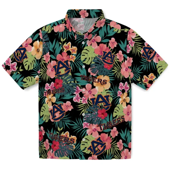 Auburn Tigers Hawaiian Shirt Customized Hibiscus Paradise Best Selling Auburn Tigers Hawaiian Shirt Customized Hibiscus Paradise Best Selling