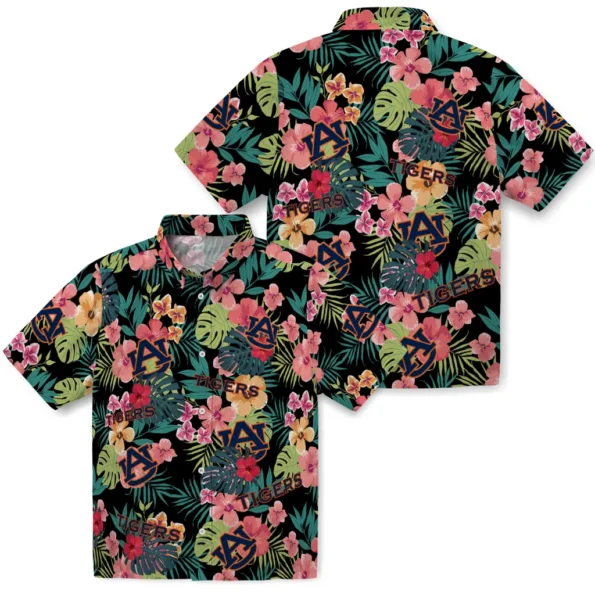 Auburn Tigers Hawaiian Shirt Customized Hibiscus Paradise High Quality Auburn Tigers Hawaiian Shirt Customized Hibiscus Paradise High Quality
