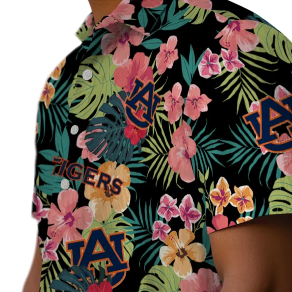Auburn Tigers Hawaiian Shirt Customized Hibiscus Paradise Trendy Auburn Tigers Hawaiian Shirt Customized Hibiscus Paradise Trendy