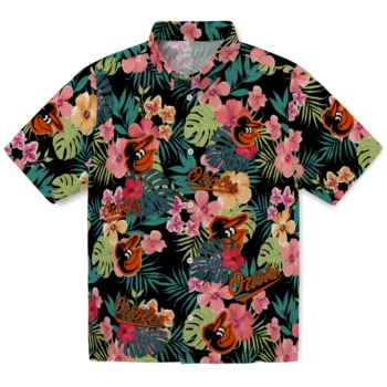 Baltimore Orioles Hawaiian Shirt Personalized Hibiscus Paradise Best Selling