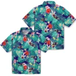 Baltimore Ravens Hawaiian Shirt Customized Hibiscus Blossoms Purple Best Selling