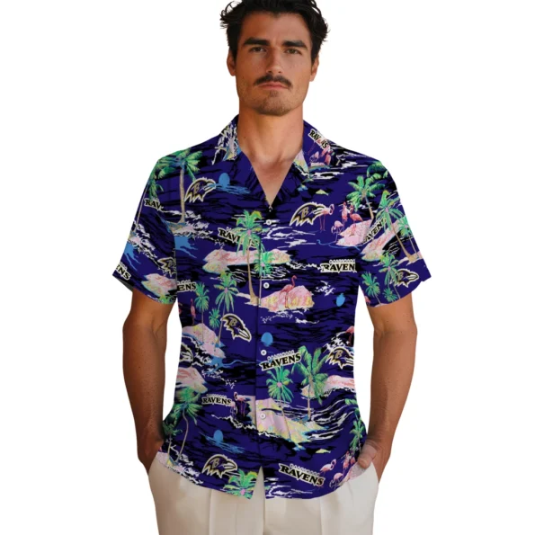 baltimore-ravens-hawaiian-shirt-hawaii-island-fashion-forward.webp