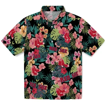 Boston Red Sox Hawaiian Shirt Custom Hibiscus Paradise Best Selling