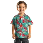 Boston Red Sox Hawaiian Shirt Customized Hibiscus Blossoms Red Best Selling
