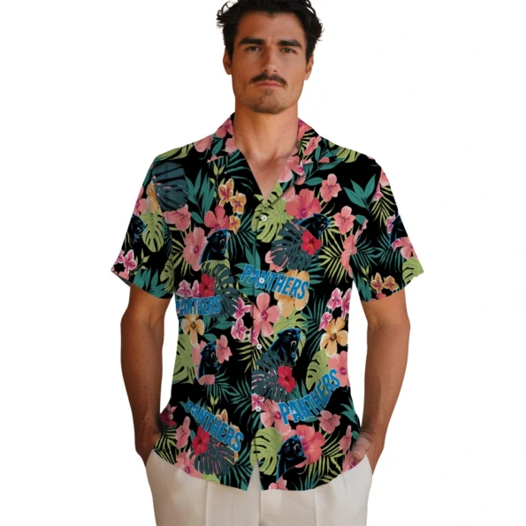 Carolina Panthers Hawaiian Shirt Personalized Hibiscus Paradise Fashion Forward