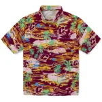 Central Michigan Chippewas Hawaiian Shirt - Tropical Palms 1 central-michigan-chippewas-hawaiian-shirt-hawaii-island-best-selling.webp