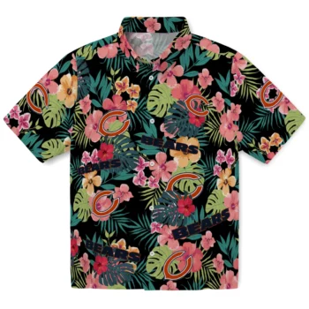 Chicago Bears Hawaiian Shirt Custom Hibiscus Paradise Best Selling