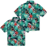 Chicago Bears Hawaiian Shirt Customized Hibiscus Blossoms Blue Best Selling