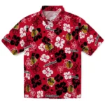 Chicago Blackhawks Hawaiian Shirt - Tropical Floral Pattern 1 chicago-blackhawks-hawaiian-shirt-hibiscus-flower-design-best-selling.webp