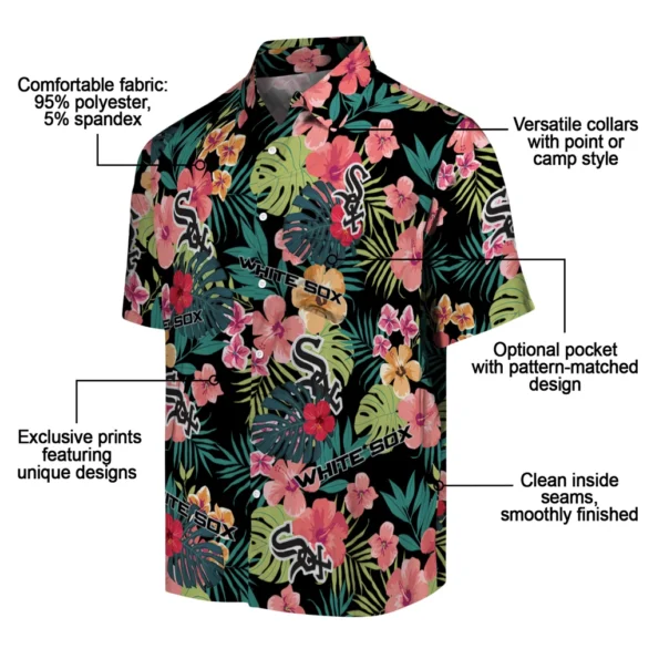Chicago White Sox Hawaiian Shirt Personalized Hibiscus Paradise New Arrival Chicago White Sox Hawaiian Shirt Personalized Hibiscus Paradise New Arrival