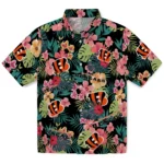 Cincinnati Bengals Hawaiian Shirt - Customized Hibiscus Paradise 1 Cincinnati Bengals Hawaiian Shirt Customized Hibiscus Paradise Best Selling
