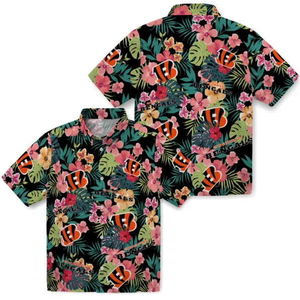 Cincinnati Bengals Hawaiian Shirt Customized Hibiscus Paradise High Quality