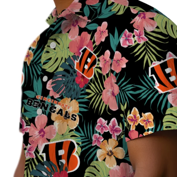 Cincinnati Bengals Hawaiian Shirt Customized Hibiscus Paradise Trendy